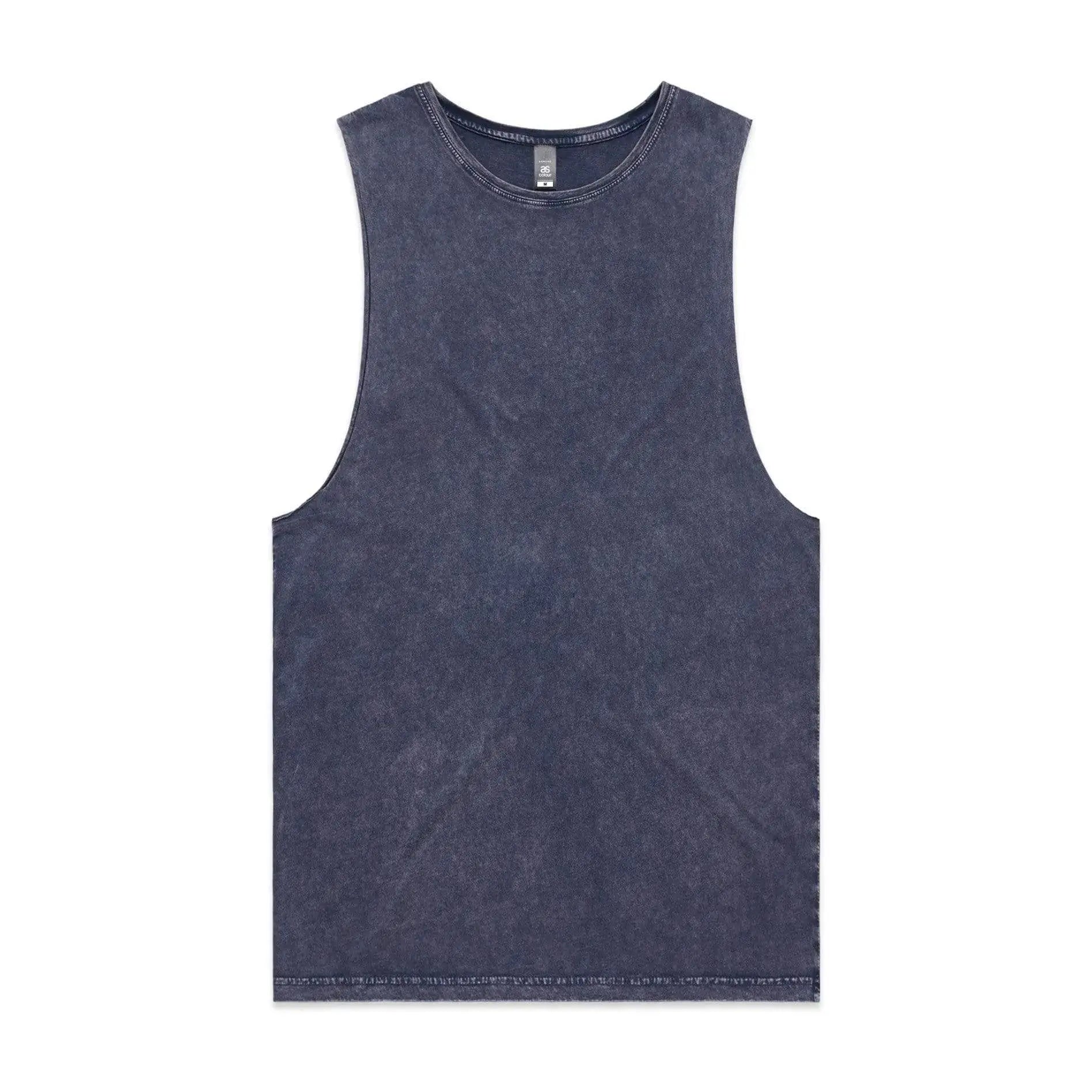 As Colour Men's stone wash barnard tank 5039 Casual Wear As Colour BLUE STONE XSM